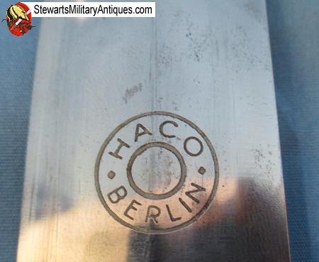  German WWII M1933 SA Enlisted Dagger, HACO Mfg  — image 7