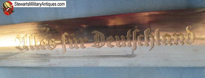  German WWII M1933 SA Enlisted Dagger, HACO Mfg  — image 8