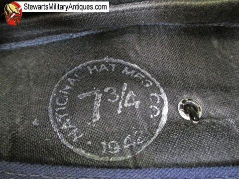  Canadian WWII RCAF Enlisted Overses Hat, 1942, Size 7 3/4 — image 4