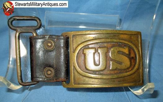  US Indian Wars, M1872 Palmer Brace System Buckle   — image 2