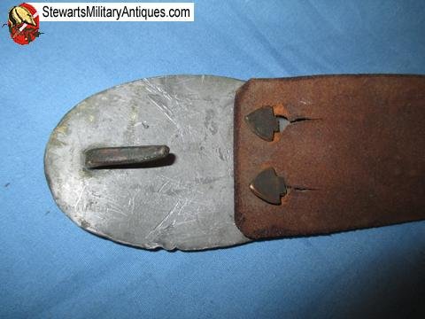  US Civil War New York Infantry Belt & SNY Buckle — image 3