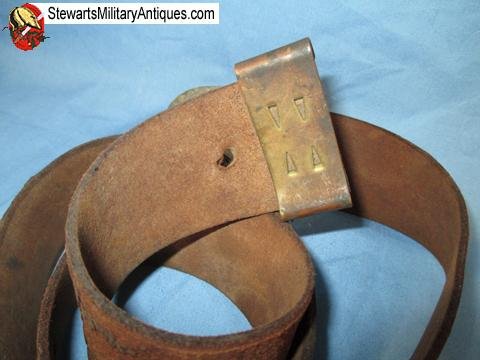  US Civil War New York Infantry Belt & SNY Buckle — image 4