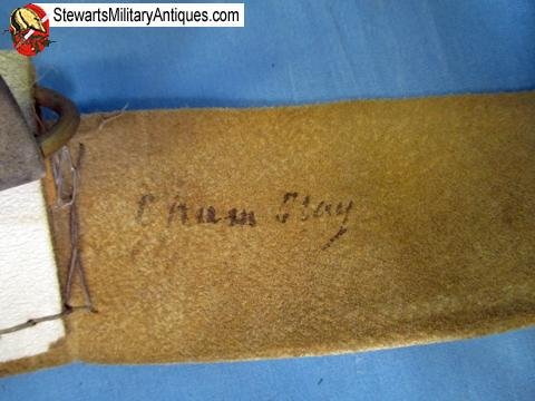  French Second Empire Buff Leather Dragoon/Cuirassier Enlisted Sword Belt — image 6