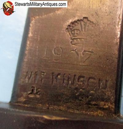  British WWI M1907 Enfield Bayonet, Australian Mfg Scabbard — image 6