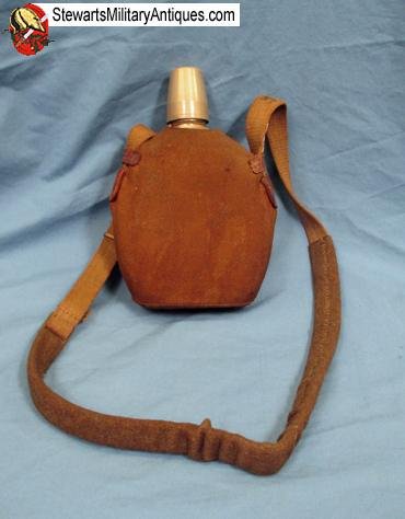  Japanese WWII Army Officers Canteen, Complete  with Name — image 3