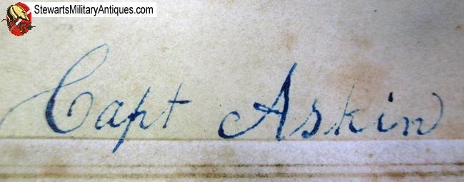  US Civil War Union Officer CDV, Identified,  — image 5