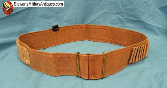  US Spanish American War, Spalding/RIA .30 Cal. Cavalry Cartridge Belt, 60 Rounds — image 2