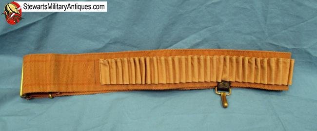  US Spanish American War, Spalding/RIA .30 Cal. Cavalry Cartridge Belt, 60 Rounds — image 3
