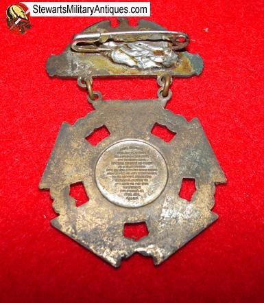  US Pre WWII 1941 Maneuvers Badge — image 3