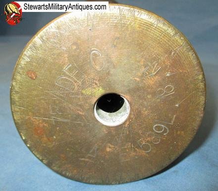  French WWII Trench Art Vase — image 6