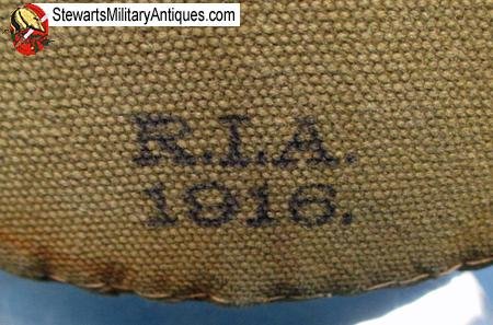  US Indian Wars Pattern Infantry Canteen, 1916 Dated Cover — image 3