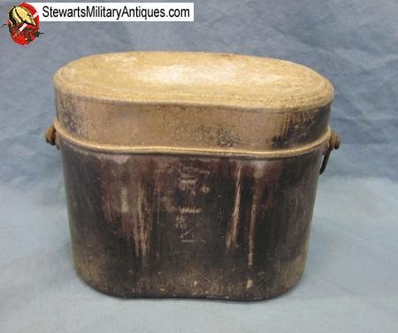  Japanese WWII Rice Cooker, Messkit — image 3