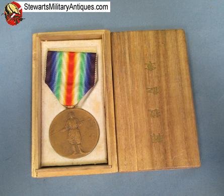  Japanese WWI Victory Medal, Cased   — image 6