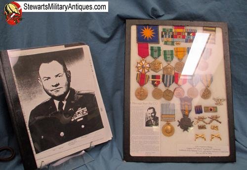  US WWII - Cold War Identified Medal Grouping, Military Police Officer — image 7