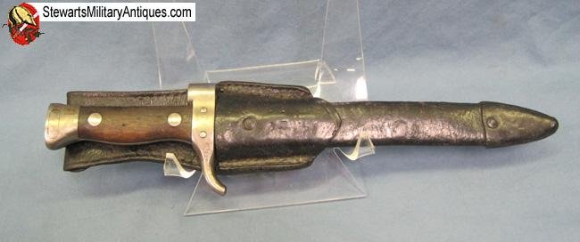  French WWII M1892/15 Berthier Carbine Bayonet/Fighting Knife  — image 2