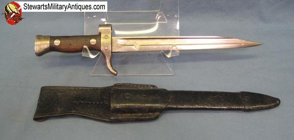  French WWII M1892/15 Berthier Carbine Bayonet/Fighting Knife  — image 4
