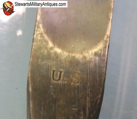  US M1873 45-70 Bayonet, Massachusetts NG Scabbard — image 2