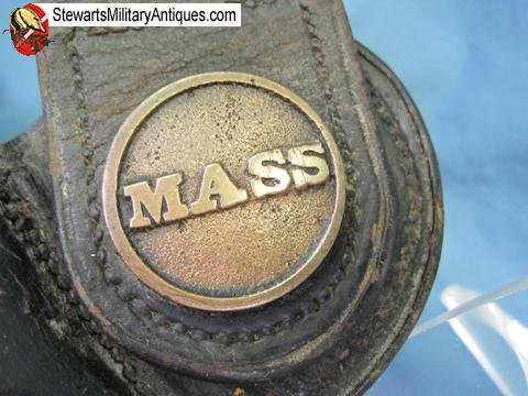  US M1873 45-70 Bayonet, Massachusetts NG Scabbard — image 4