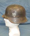  German WWII Army M1940 Steel Helmet, ET64