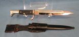 German WWII Dress Bayonet & Frog, Eickhorn Mfg