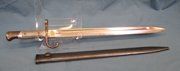 Argentine M1891 Mauser Bayonet, Alloy Grips, German Mfg Weyersberg, Matching