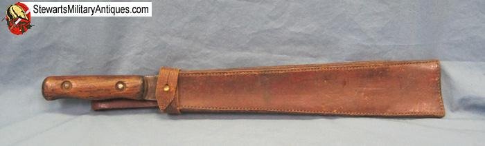  British WWII Machete & Scabbard 1945 — image 2