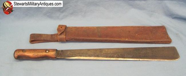  British WWII Machete & Scabbard 1945 — image 4