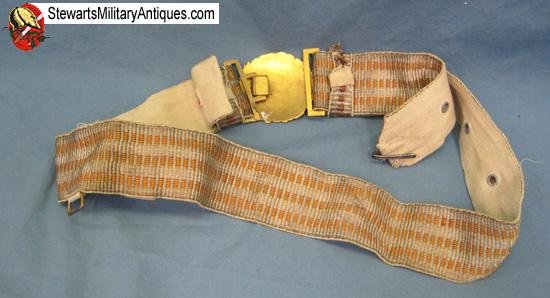  Bulgarian WWII Army Officers Dress Belt & Buckle  — image 4