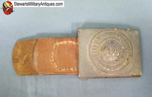  German WWI Prussian M1915 Enlisted Buckle & Tab — image 5