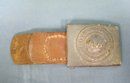 German WWI Prussian M1915 Enlisted Buckle & Tab