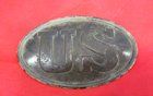 US Civil War Union Oval Cartridge Box Plate