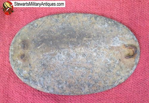  US Civil War Oval Cartridge Box Plate, W.H.Smith, Brooklyn — image 3