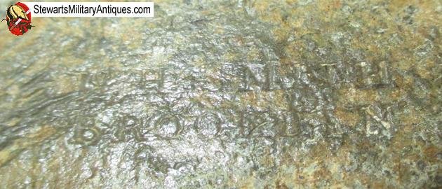  US Civil War Oval Cartridge Box Plate, W.H.Smith, Brooklyn — image 4