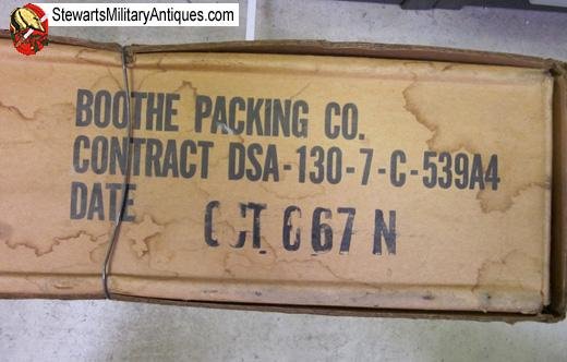  US Vietnam War Unopened Case of 12 Individual  Combat Meals, Oct 26 '67, C-Rats — image 4