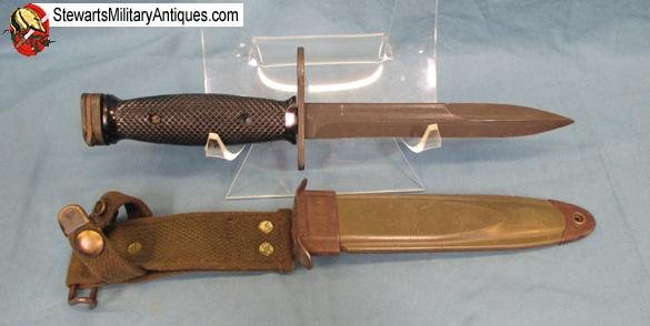  US Cold War Era M7 Bayonet & Scabbard, Imperial Mfg — image 4