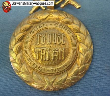  Vietnam War, Vietnamese Military Merit Medal & Ribbon  — image 4