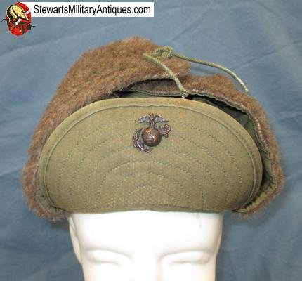  US Korean War USMC Pile Field Cap — image 2