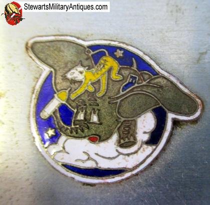  US Cold War Era USAF Vulcan Cigarette Lighter, 420th Air Refueling Squadron England — image 3