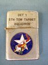 US 1950's USAF Vulcan Cigarette Lighter, 5th Tow Target Squadron