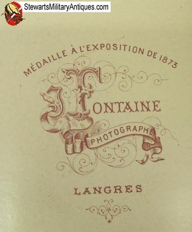  French 19th Century Little Girl & Doll CDV — image 4