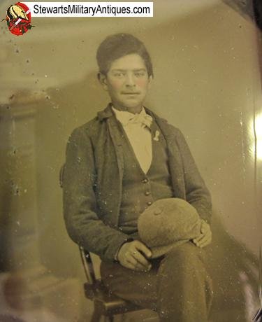  9th Plate Ambrotype of  a Young Man — image 3