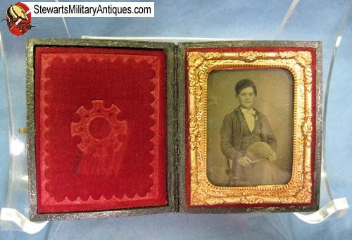  9th Plate Ambrotype of  a Young Man — image 4