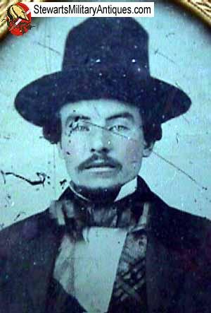 Hispanic Man in Tall Hat Ambrotype — image 2