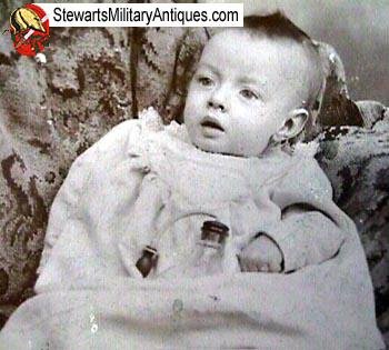  Baby with Bottle Cabinet Card — image 3