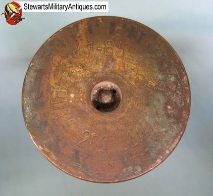  French WWI .37 HE Projectile & Casing, INERT  — image 3