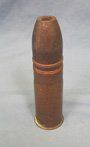 French WWI .37 HE Projectile & Casing, INERT