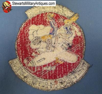  US Korean War USAF 18th Fighter-Bomber Wing Patch, 'Dogpatchers' — image 3