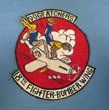 US Korean War USAF 18th Fighter-Bomber Wing Patch, 'Dogpatchers'