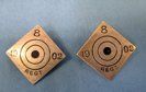 US 1902 Marksmanship Buttons, 8th Rgt NGNY