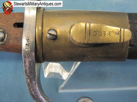  Brazilian M1908 Mauser Bayonet, German Mfg, WKC  — image 3